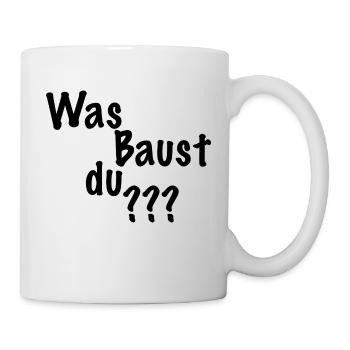 Bauspaßundmehr Kollektion - Tasse - Weiß - Rechts