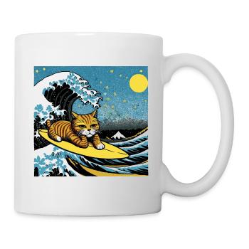 Lustiges Geschenk für Katzenliebhaber - Tasse - Weiß - Rechts