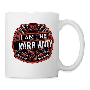 I Am The Warranty 44 - Mug - white - Right