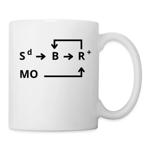 contingence noire - Mug blanc