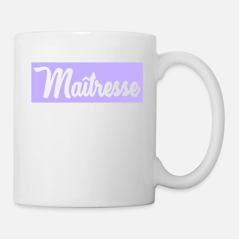 MAÎTRESSE - Mug blanc - blanc