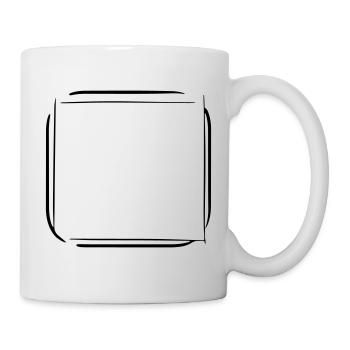 Decorative Frame Picture Frame Photo Frame Template - Mug - white - Right
