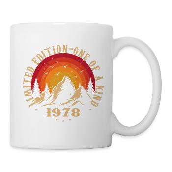 Vintage 1978 Retro 1978 Anniversary Gift 1978 - Mug - white - Right