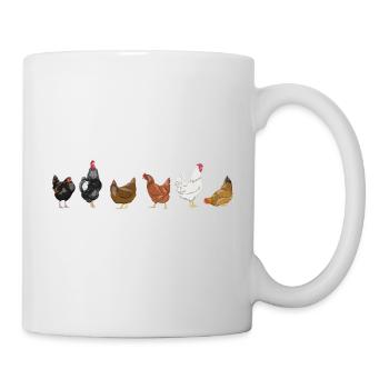Behind Every Good Woman Are A Lot Of Chickens - Mug - white - Right