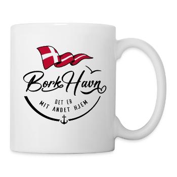 BORKHAVN - Ma deuxième maison - b - Mug blanc - blanc - Droite