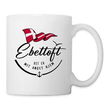 EBELTOFT - My second home - b - Mug - white - Right