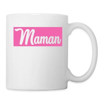 BONNE FÊTE MAMAN. MAMAN - Mug blanc - blanc - Droite