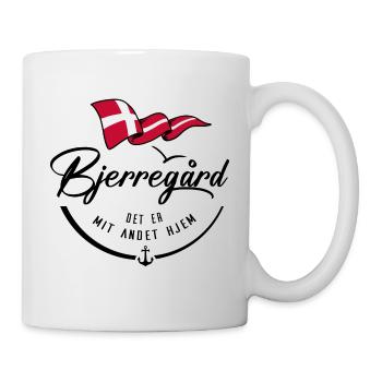 BJERREGARD - Meine zweite Heimat - b - Tasse - Weiß - Rechts