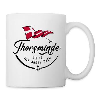 THORSMINDE - Ma résidence secondaire - b - Mug blanc - blanc - Droite