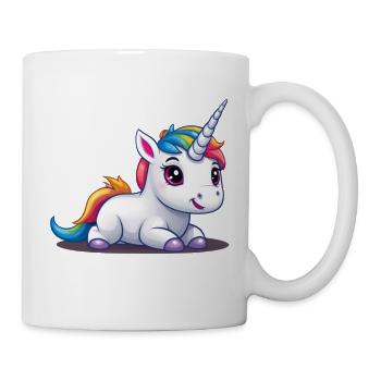 Bébé licorne - Mug blanc - blanc - Droite