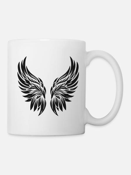 Angel wings - Mug - white