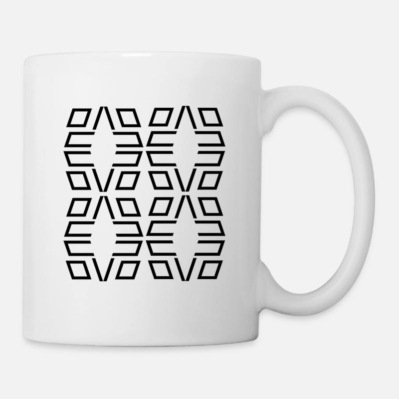 Forme unique - Mug blanc - blanc