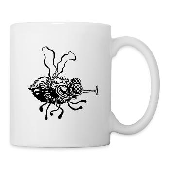 Dicker Brummer - Tasse - Weiß - Rechts