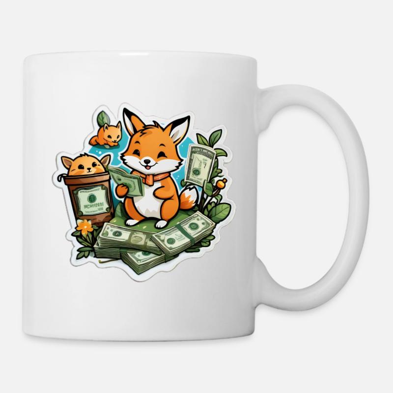 Renard mignon - Mug blanc - blanc