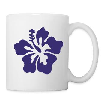 Hibiscus Flower - Lilac - Tasse - Weiß - Rechts