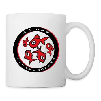 Antifascist Fish - Resistance Design - Mug - white - Right