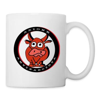 Antifascist Loaf - Resistance Sticker - Mug - white - Right