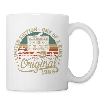 Vintage 1966 Birthday Gift 1966 Retro 1966 - Mug - white - Right