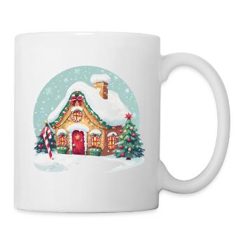 Christmas Gingerbread House - Mug - white - Right