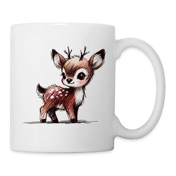 Rehlein - Tasse - Weiß - Rechts