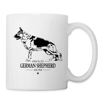 German Shepherd Mom Hunde Hund Wilsigns - Tasse - Weiß - Rechts
