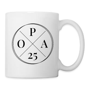 Opa 2025 - Tasse - Weiß - Rechts