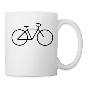Bicyclette - Mug blanc - blanc - Droite