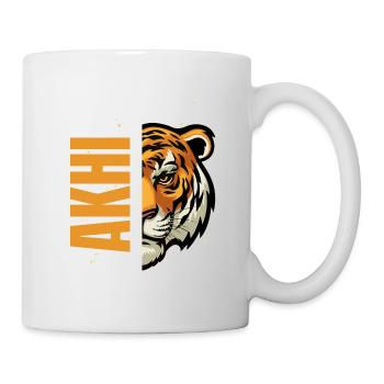 Akhi - Mug blanc - blanc - Droite