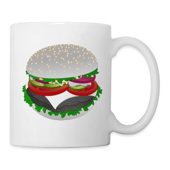 Burger-Style: Salad with a Bite - Mug - white - Right
