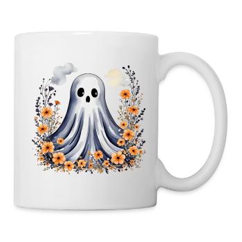 Niedlicher kleiner Geist - Tasse - Weiß - Rechts