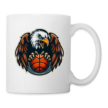 Eagle Basketball Mannschaft - Tasse - Weiß - Rechts