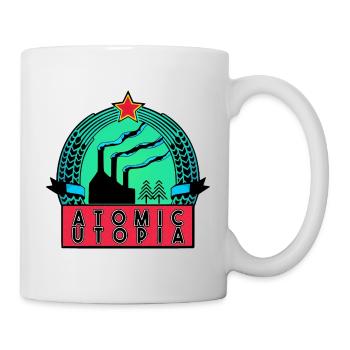 Atomic Utopia - Colour Emblem - Mug - white - Right