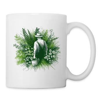 Chuchoteur de plantes - Mug blanc - blanc - Droite
