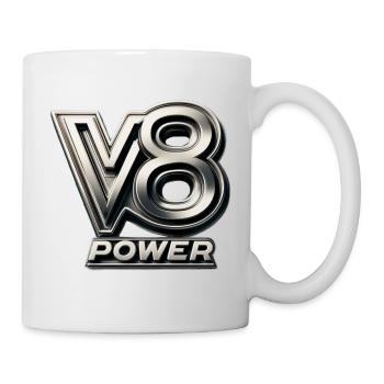 V8 power - Mug - white - Right