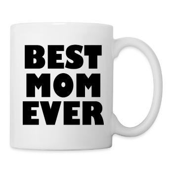 Best mom ever - Mug - white - Right