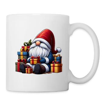 lutin de noël - Mug blanc - blanc - Droite