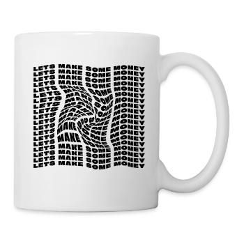 Gagnons de l’argent - Mug blanc - blanc - Droite