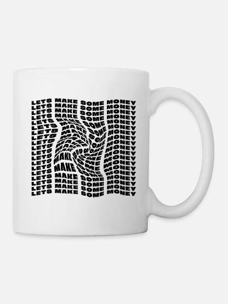Gagnons de l’argent - Mug blanc - blanc