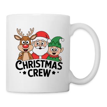 Christmas Crew Reindeer Santa Elf Christmas Cute - Mug - white - Right