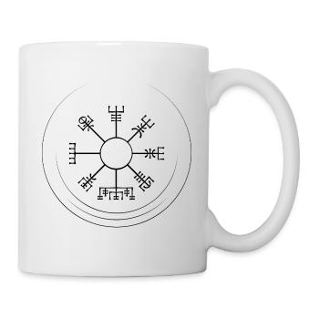 Vegvisir - Mug blanc - blanc - Droite