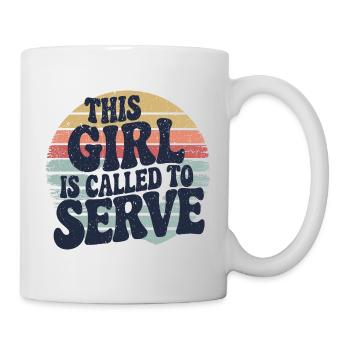 Journey of faith of a missionary - Mug - white - Right