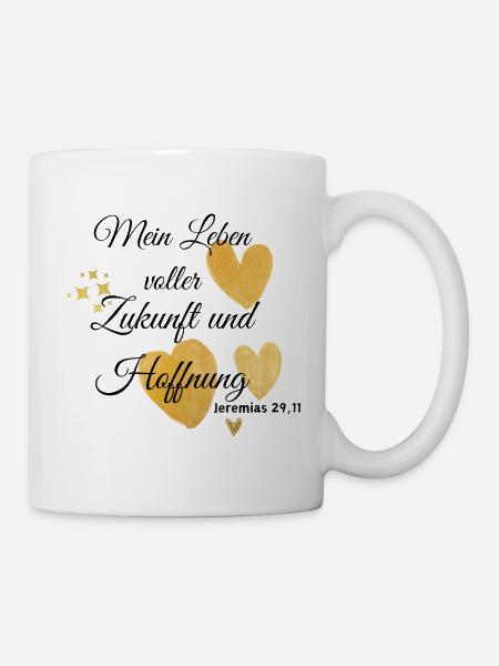 Mein Leben - Tasse - Weiß
