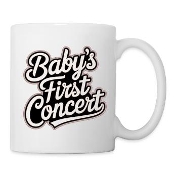 Baby's First Concert 19 - Tasse - Weiß - Rechts