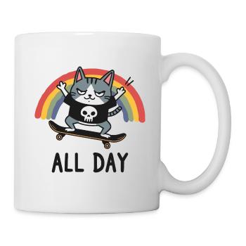 All Day - Tasse - Weiß - Rechts