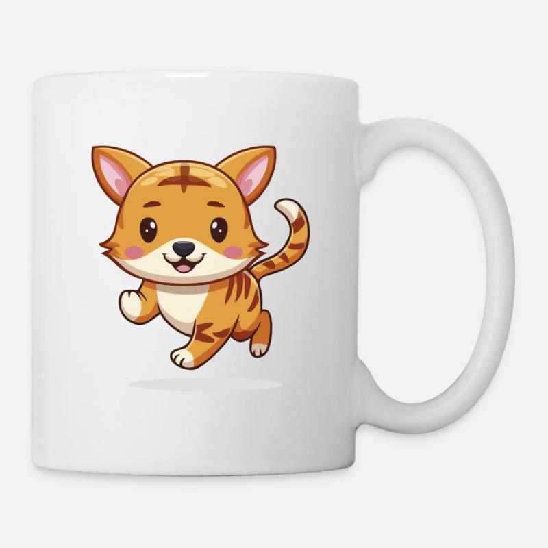 Tigerinchen – Der kleine Wildfang! - Tasse - Weiß
