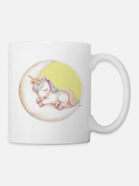 Niedliches Einhorn - Tasse - Weiß
