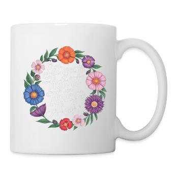Set Your Heart On Things Above 3 - Tasse - Weiß - Rechts