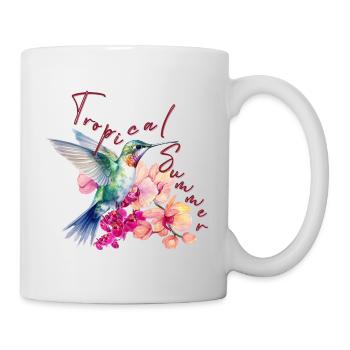Tropical Summer - Tasse - Weiß - Rechts