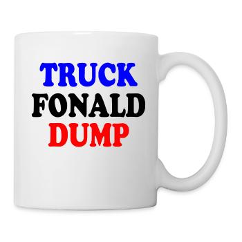 truck fonald dump - Mug - white - Right