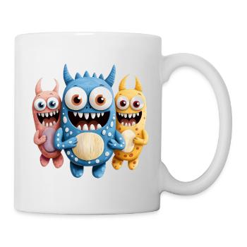 Monsters want to dance - Mug - white - Right